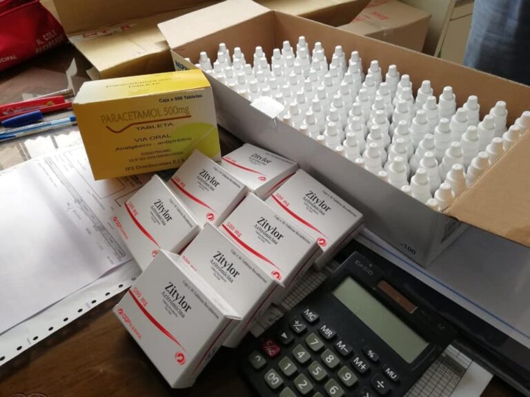Entregaron medicamentos en Camaná para reforzar la lucha contra el COVID-19