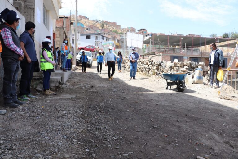 Anunciaron el inicio de una nueva obra en el asentamiento humano Mariano Bustamante del distrito de Mariano Melgar