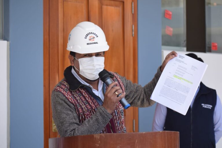 Elmer Cáceres Llica considera que El Ejecutivo quiere retrasar el proyecto Majes Siguas II y perjudicar al pueblo de Arequipa