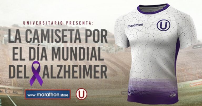 Universitario presentó camiseta por el Día Mundial del Alzheimer
