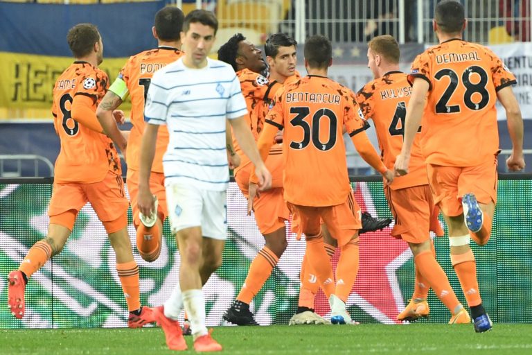 Con doblete de Morata, Juventus derrota 2 a 0 al Dinamo de Kiev