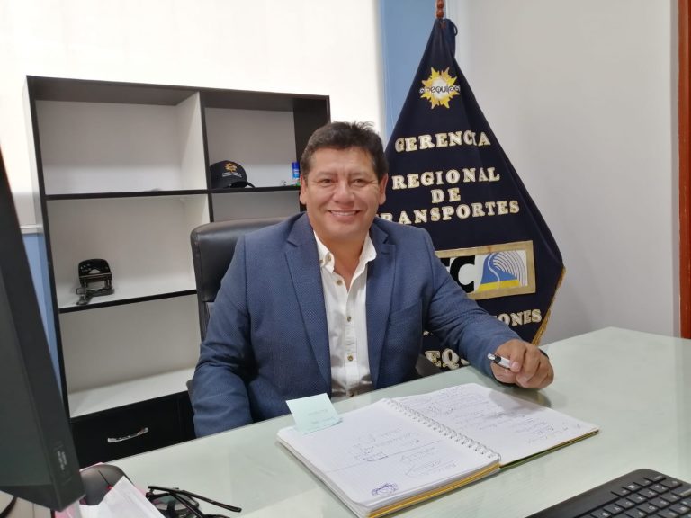 Luigui Mendoza es el nuevo gerente regional de transportes en Arequipa