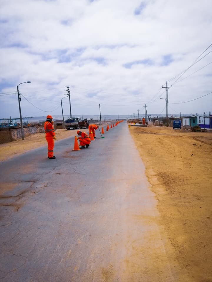 Gerencia de Transporte realizó trabajos de mantenimientos de vías en Caravelí