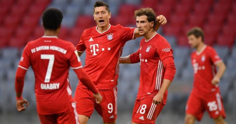 Bayern Munich ganó sobre la hora con ‘póker’ de Lewandowski