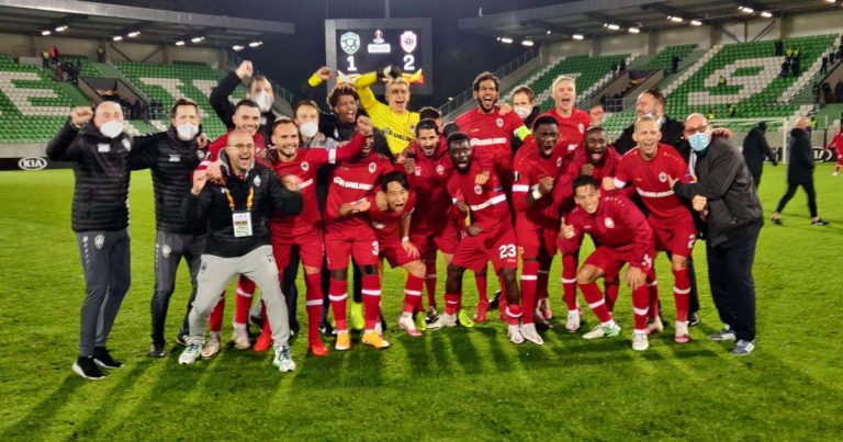 Europa League: Benavente debutó con triunfo con el Royal Antwerp