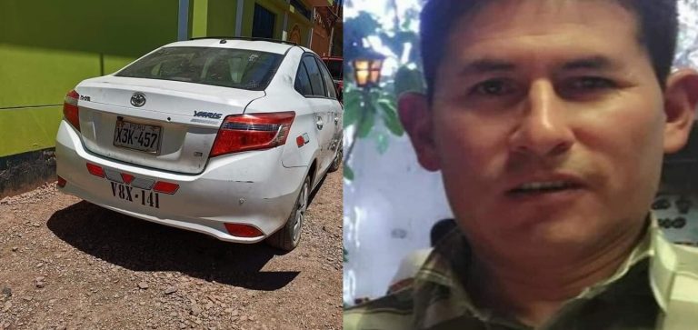 Delincuentes asesinaron a taxista que estaba desaparecido para robarle su vehículo
