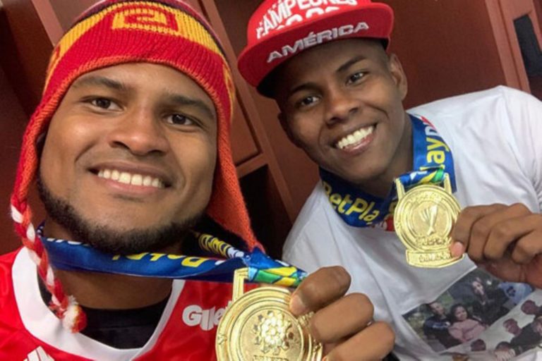 Peruano Aldair Rodríguez campeón en Colombia con el América de Cali