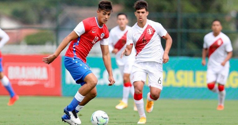 Selección peruana Sub 20 cayó ante Chile en cuadrangular amistoso