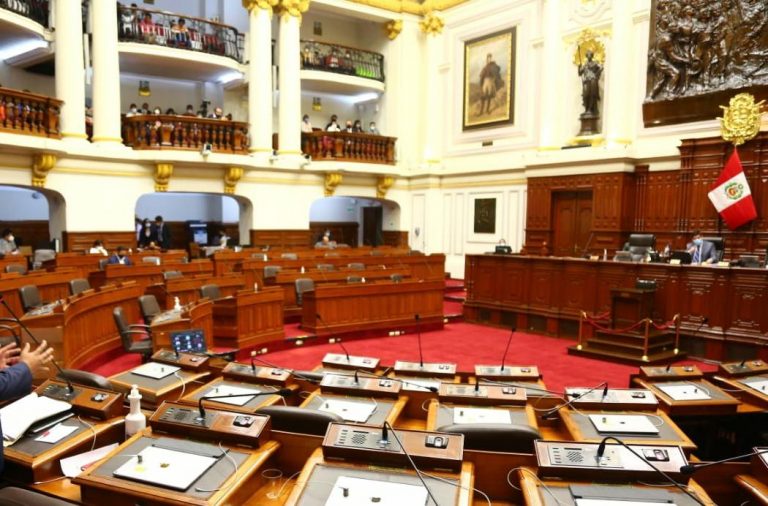 Pleno del Congreso aprueba eliminar la inmunidad parlamentaria