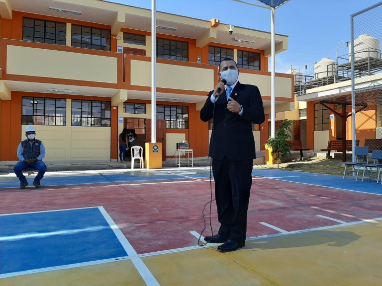 Arequipa: El colegio Juan Velasco Alvarado de La Joya tiene una nueva infraestructura
