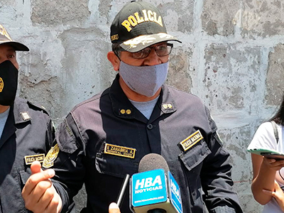 Arequipa: Después de una semana hacen oficial al General PNP Víctor Zanabria como jefe del Comando Covid-19