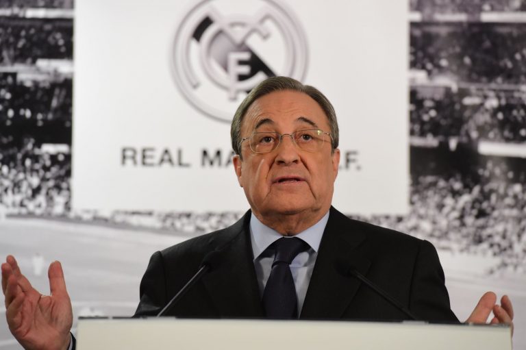 Presidente del Real Madrid, Florentino Pérez, positivo por covid-19