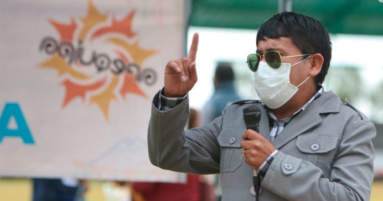 Arequipa: Élmer Cáceres Llica asegura que aún no fue vacunado