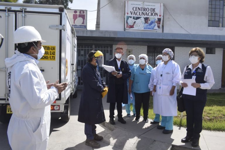 Más de 6 mil dosis de la vacuna contra la Covid-19 serán entregadas a las provincias de la región Arequipa
