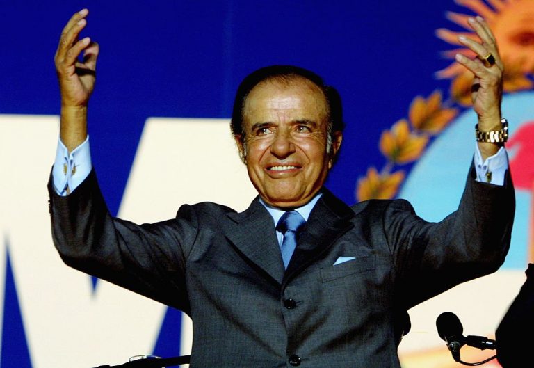 El expresidente argentino Carlos Menem falleció a los 90 años
