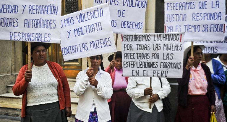 Política: Indemnizarán a mujeres esterilizadas por el régimen de Alberto Fujimori