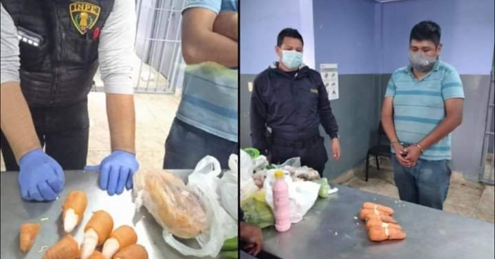 Arequipa: Intentan ingresar droga al penal camuflada en alimentos