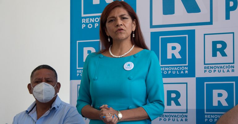 Política: Aliaga le pide que Neldy Mendoza que se aleje de Renovación Popular