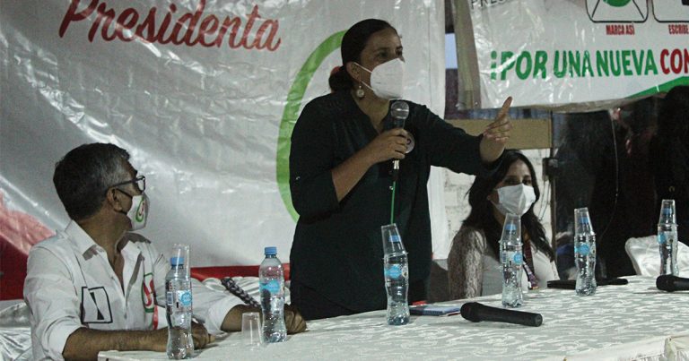 Arequipa: Verónika Mendoza y su paso por el Cono Norte