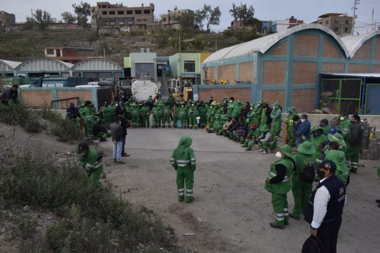 Trabajadores de limpieza pública de Paucarpata piden reorganizar el recojo de basura para no afectar a la población