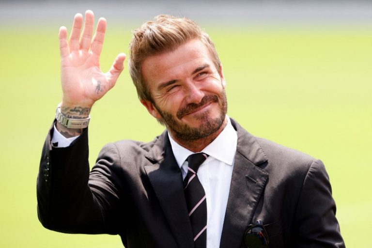 David Beckham, la cara de la campaña de vacunación de la ONU