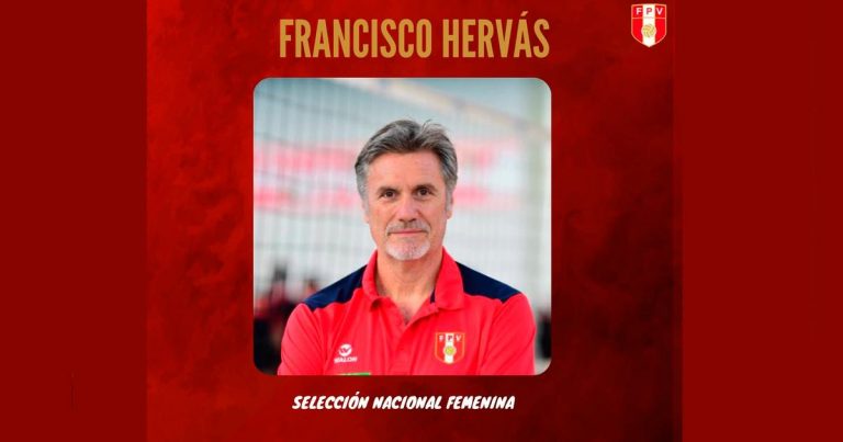 Francisco Hervás vuelve a dirigir la Selección peruana de voleibol
