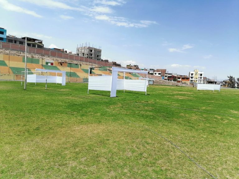 Cuatro complejos deportivos en Cerro Colorado serán locales de votación