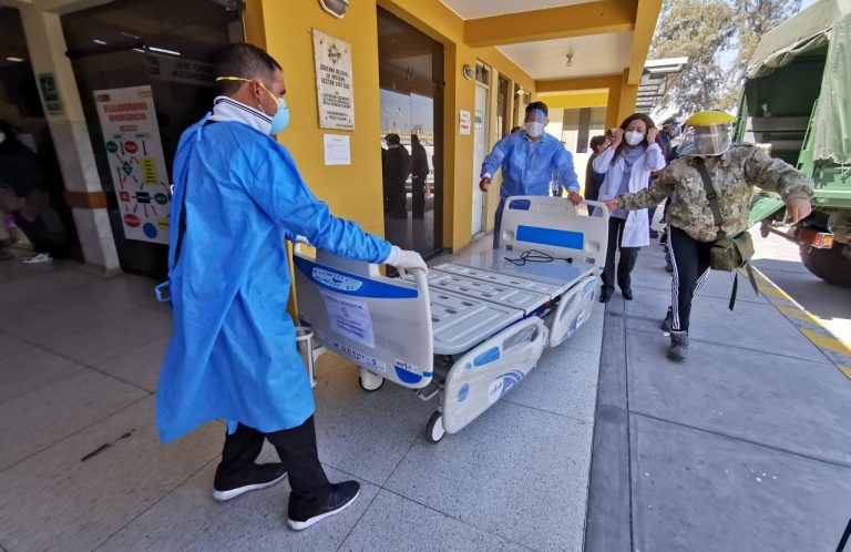 Hospital Goyeneche recibe cinco camas UCI por parte del Gobierno