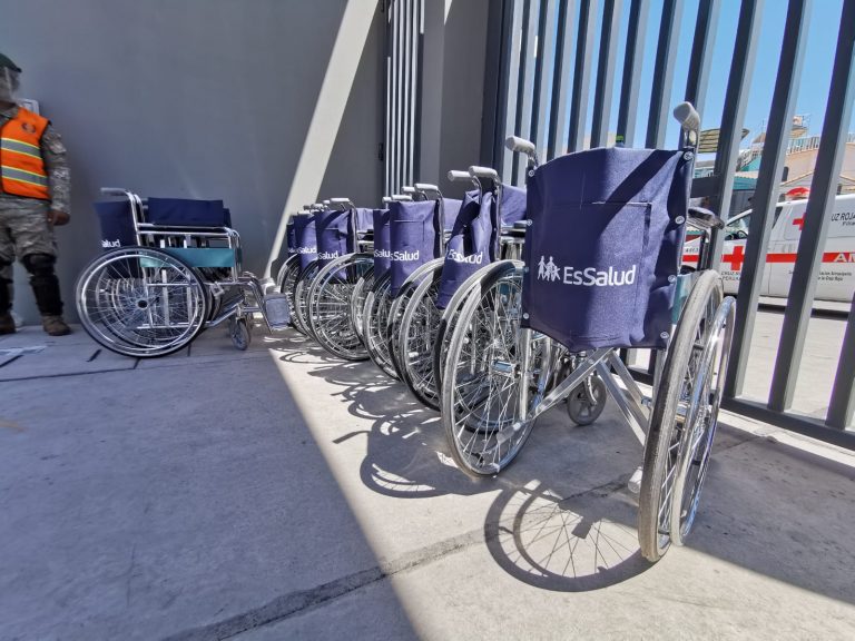 Se extraviaron 13 sillas de ruedas que permitían desplazar a muchos adultos mayores en la UNSA