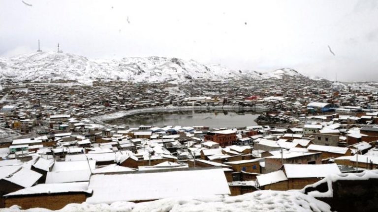 COER Arequipa se prepara para auxiliar a zonas de bajas temperaturas