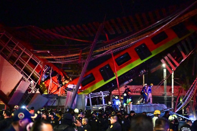 Accidente en metro de la línea 12 desata tragedia en México