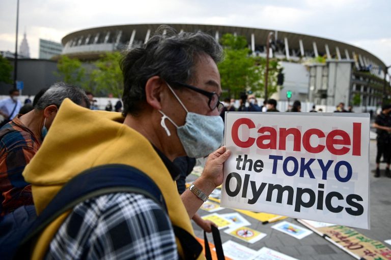 Más de 350 000 personas firman petición en Japón para anular los Juegos Olímpicos de Tokio