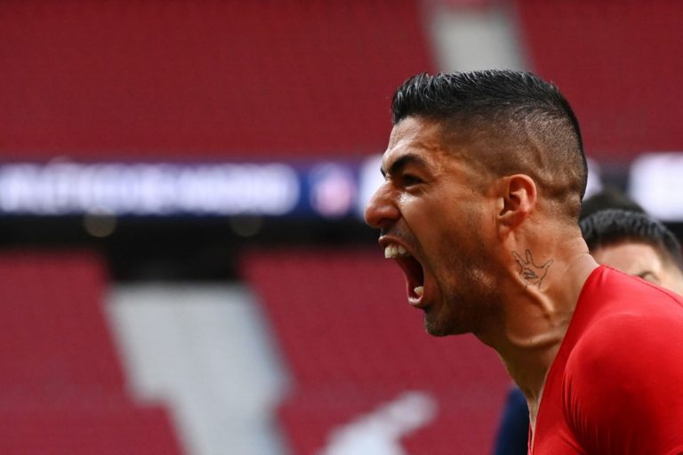Luis Suárez pone al Atlético de Madrid a un paso del título en España