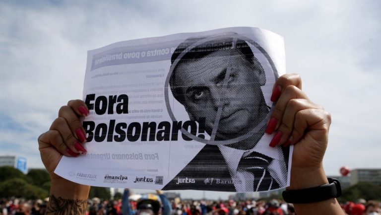Brasil: Multidinarias marchas piden la destitución del presidente Jair Bolsonaro por su deficiente manejo de la pandemia