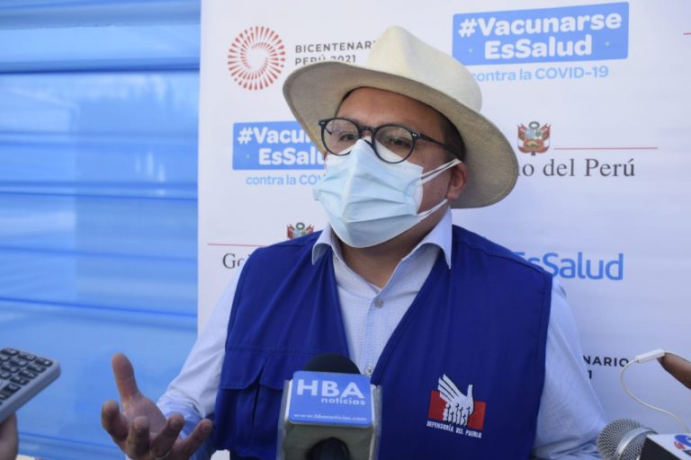 Representante de la Defensoría del Pueblo en Arequipa exhortó a la población a respetar horarios para evitar aglomeraciones
