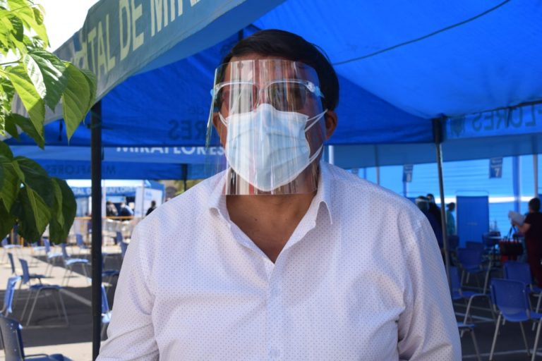 Alcalde de Miraflores exige mayor comunicación por parte de Geresa para el próximo proceso de vacunación