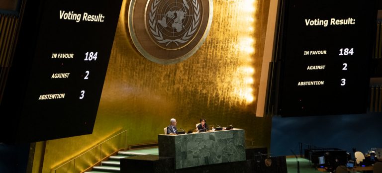La Asamblea General de las Naciones Unidas aprueba resolución contra bloqueo a Cuba