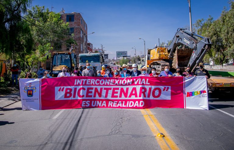 Iniciaron los trabajos para la construcción de interconexión vial «Bicentenario»