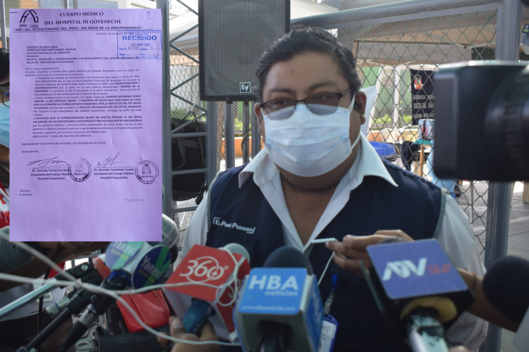 Trabajadores del sector salud rechazan condecoración a Christian Nova como héroe de la pandemia