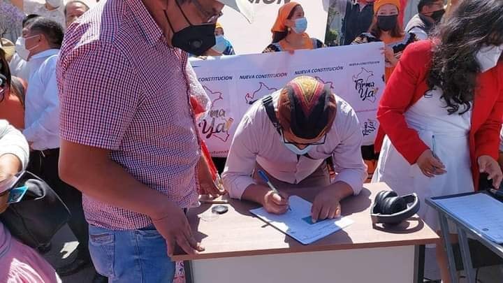 Tacna: Inician la recolección de firmas a favor y en contra de una Asamblea Constituyente