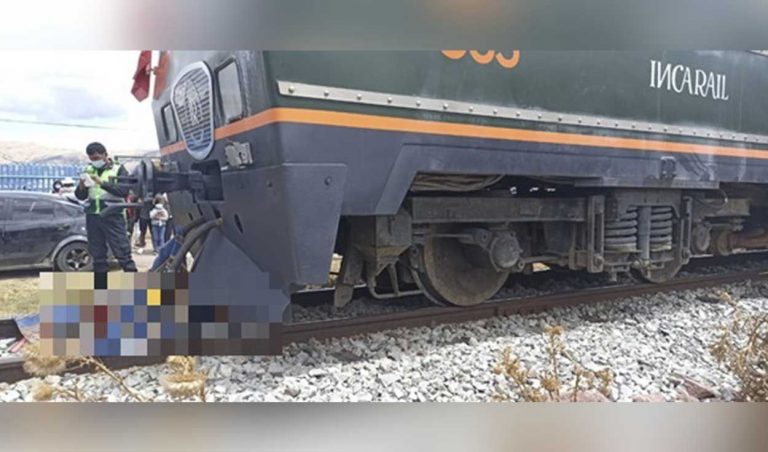 Tren de Inca Rail atropelló a niño de 5 años ocasionándole su muerte