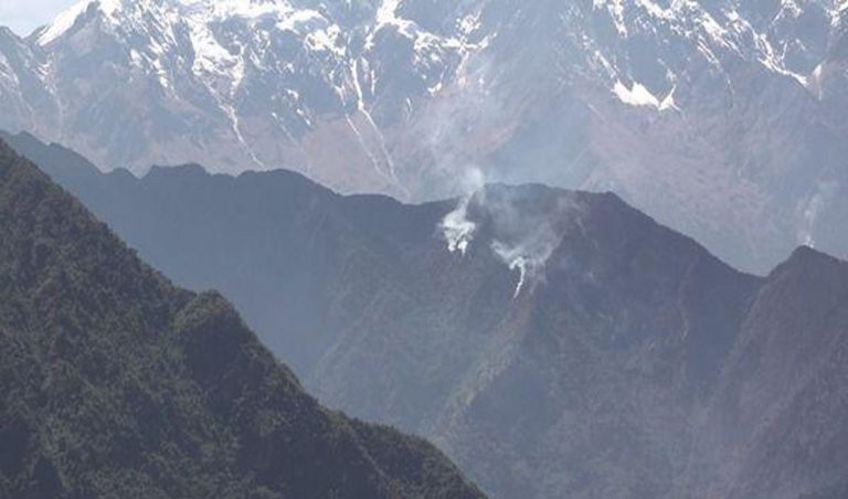 Cusco: Incendio forestal en Mollepata ha causado daños en 135 hectáreas de bosques naturales