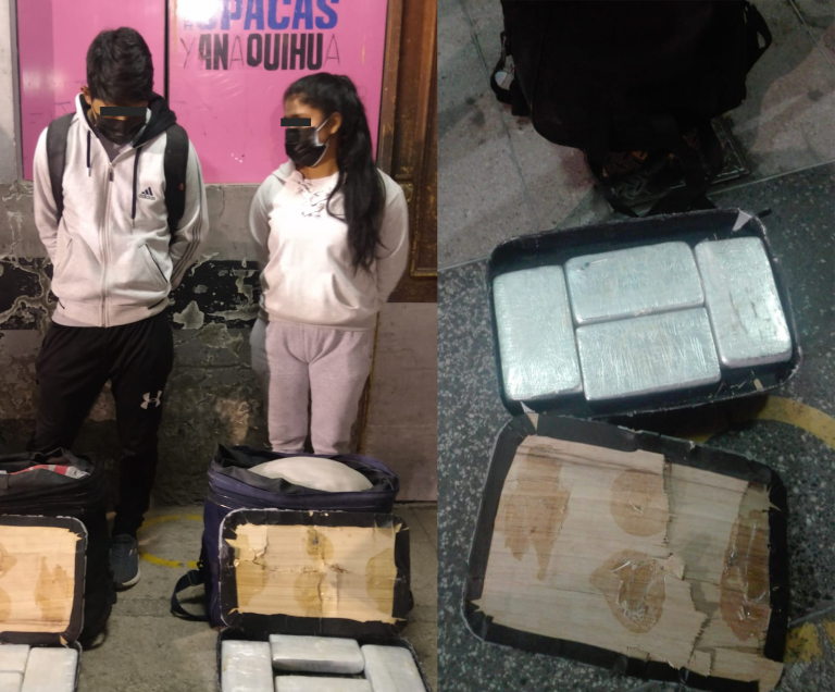 Detienen a presuntos integrantes de la banda criminal «Los Huamanguinos» por tráfico ilícito de cocaína