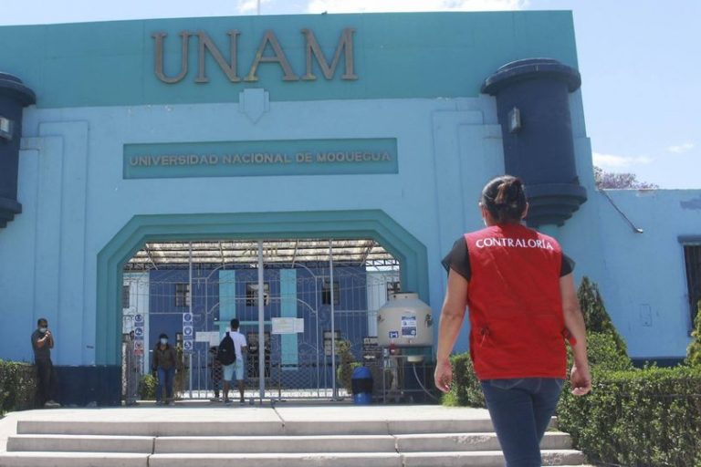 Moquegua: Contraloría alerta falta de control en dictado de clases de docentes de la UNAM