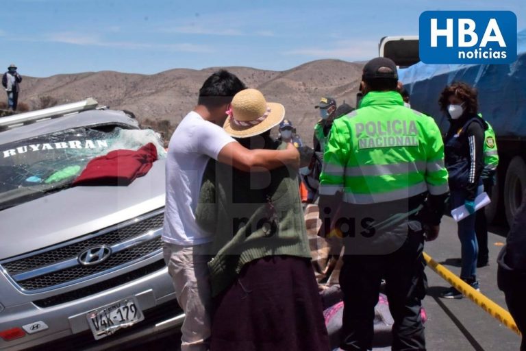 Dictan prisión preventiva para chofer que presuntamente provocó el accidente en la carretera Arequipa-Puno