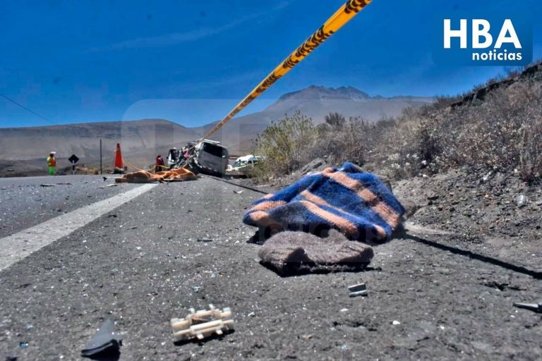 Solicitan prisión preventiva contra conductor por accidente en la carretera Arequipa-Puno