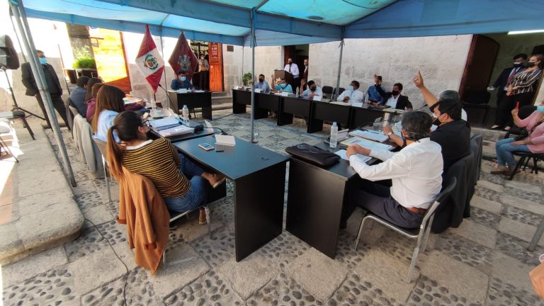 Consejo Regional de Arequipa acuerda recibir exposiciones técnicas de la adenda 13 el 27 y 28 de octubre