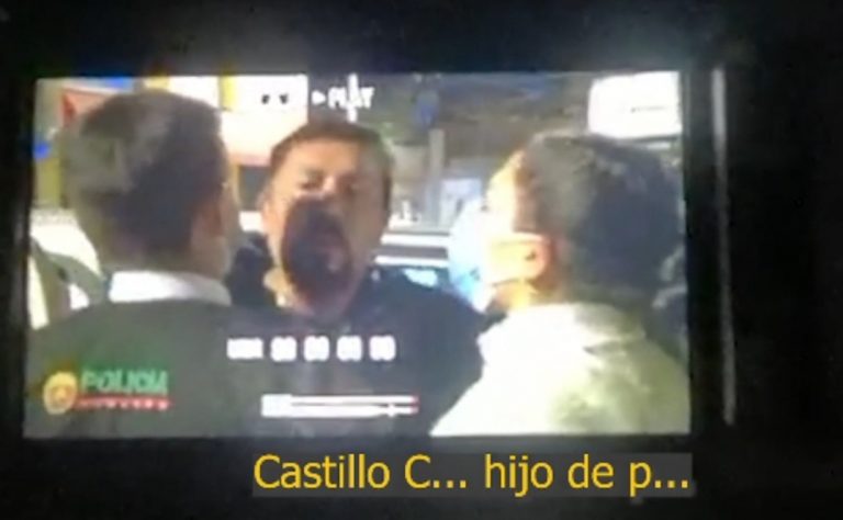 Elmer Cáceres Llica culpa a Pedro Castillo por la detención en su contra