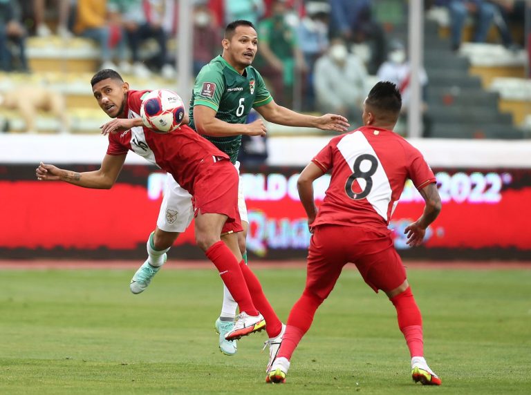 Perú cayó 1 – 0 ante Bolivia en La Paz rumbo a Qatar 2022