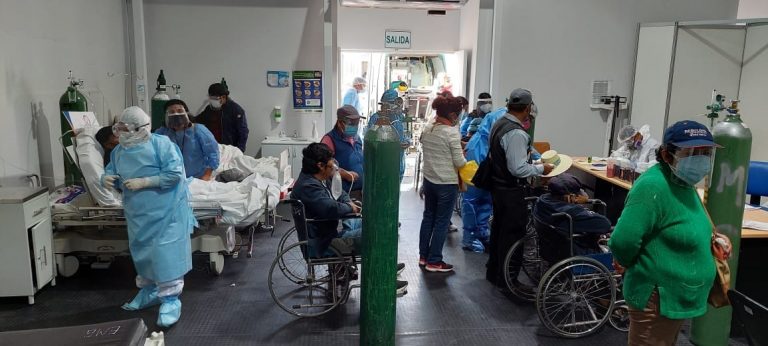 Solo hay 5 % de pacientes covid-19 en el Hospital Honorio Delgado